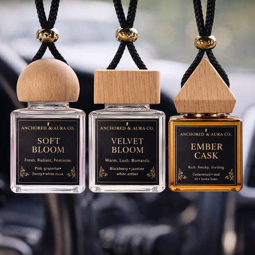 Anchored & Aura Co. Car Diffuser Collection